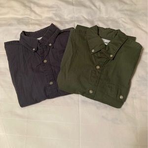 Sonoma Modern Fit Flex wear men’s long sleeve shirts. Size Small.